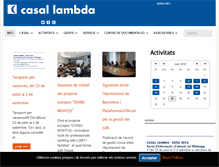 Tablet Screenshot of lambda.cat